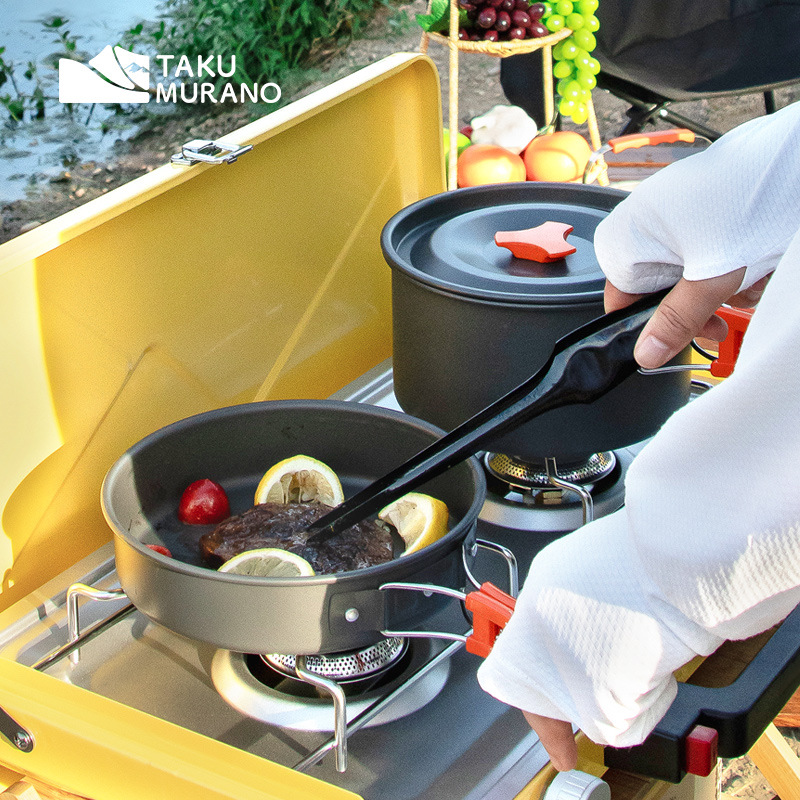 Ensemble de cuisine de camping - Camping Cooking Pots And Pans avis et prix