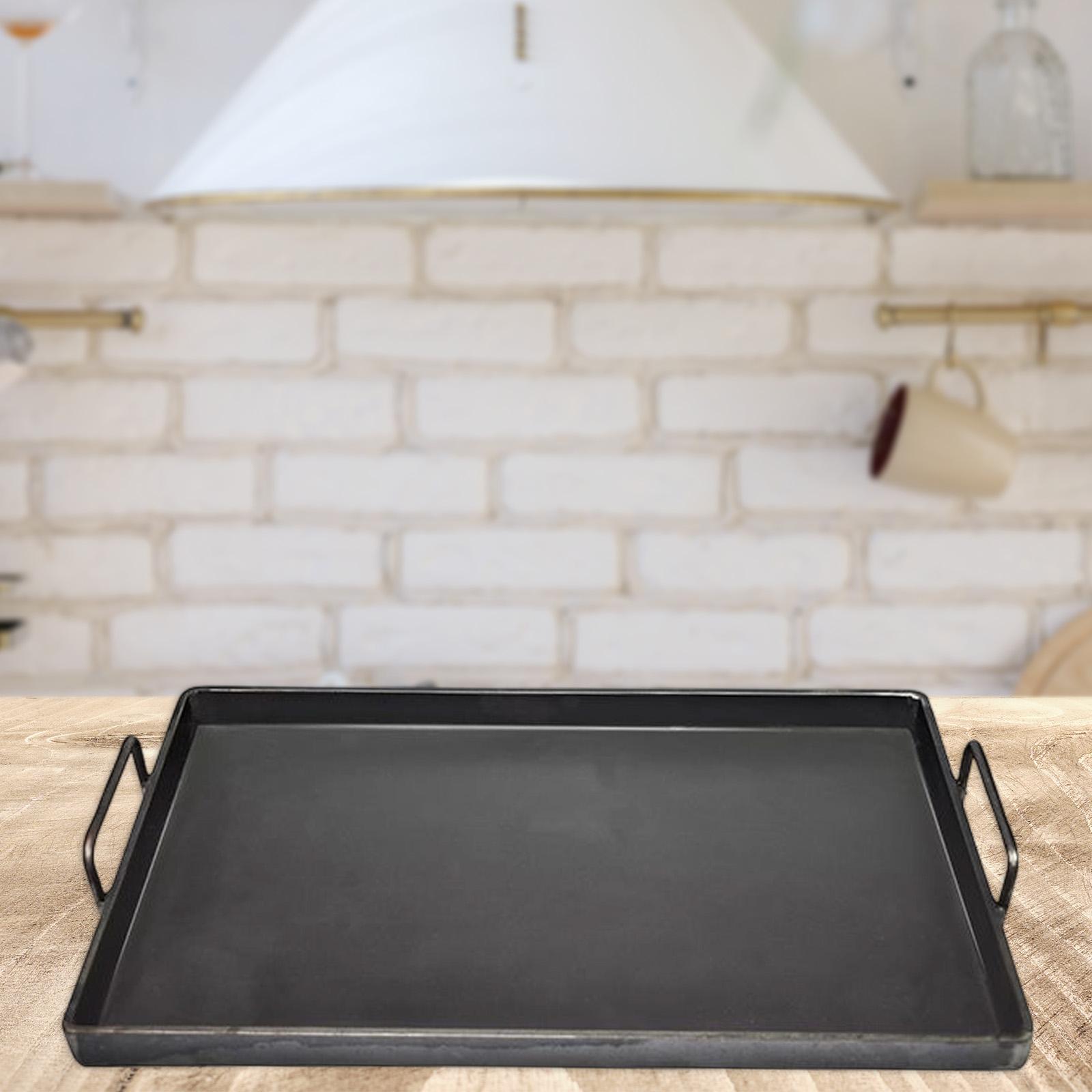 1 plaque de cuisson en fonte,  - Camping Cooking Frying Pan avis et prix