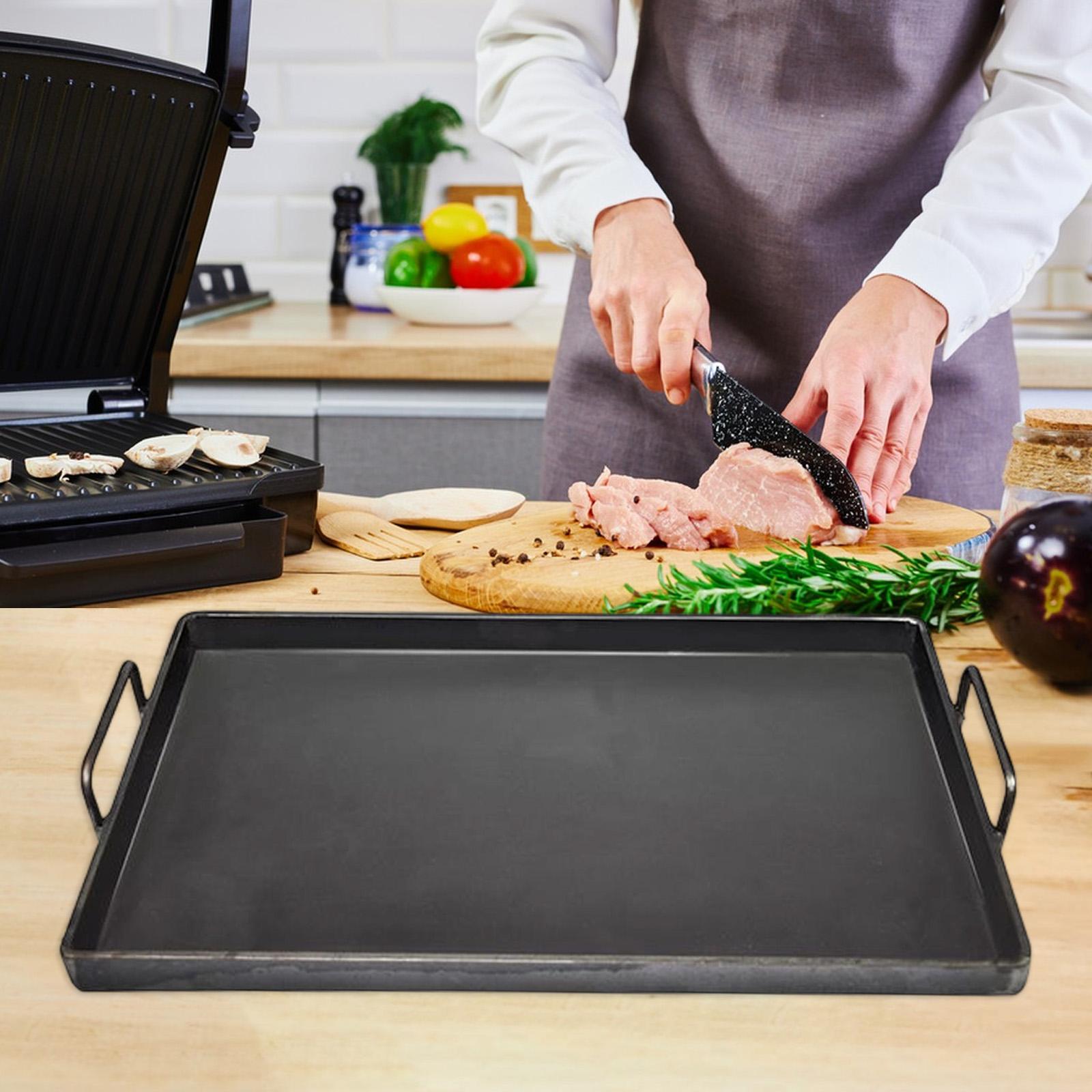 1 plaque de cuisson en fonte,  - Camping Cooking Frying Pan avis et prix