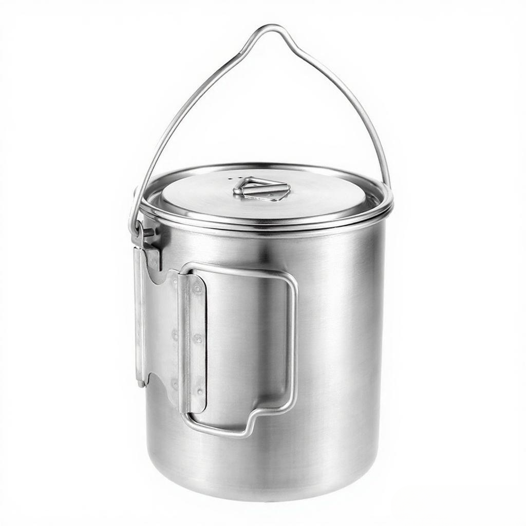 Pot en acier inoxydable de 750 - Camping Cooking Cup avis et prix