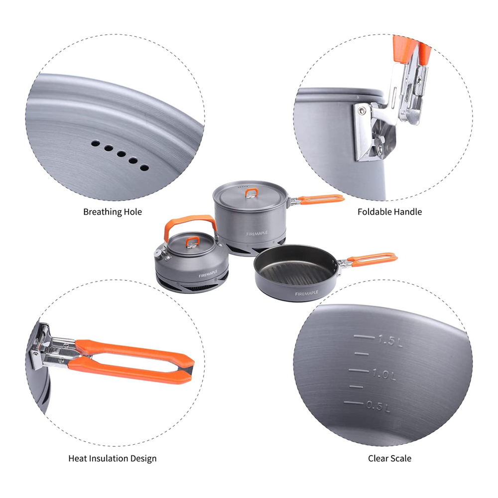 Fire Maple Camping Ustensiles  - Camping Cooking Cylinder avis et prix