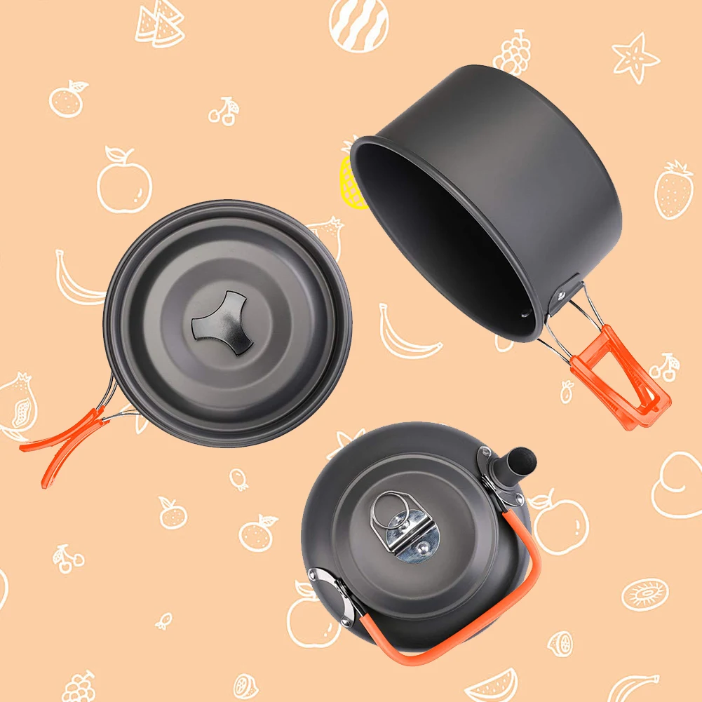 Kit de cuisine de camping, bou - Camping Cooking Kit avis et prix